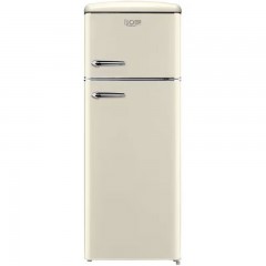 Omnys Retro Ψυγείο Δίπορτο 206lt Υ141.4xΠ55xΒ57εκ. Μπεζ WNT-EPQ10825C
